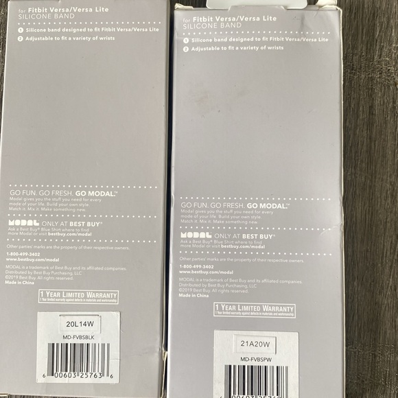 NIB🍍FIT BIT VERSA/VERSA LITE SILICONE BAND🍍2🍍P-1 - Picture 2 of 2